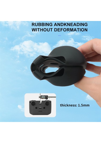 Rc-N1/n2/n3 Kılıfı Için Düşmeye Karşı Silikon Kılıf Darbeye Dayanıklı Uzaktan Kumanda Kılıfı Djı Flıp/aır 3s/neo Drone Gri (Yurt Dışından) fırsatları