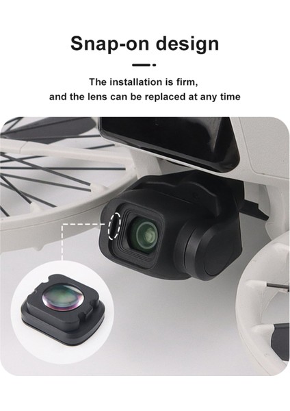 Djı Flip Geniş Açı Filtre Makro Geniş Açı Filtre Kamera Lens Drone Aksesuarları (Yurt Dışından) modelleri