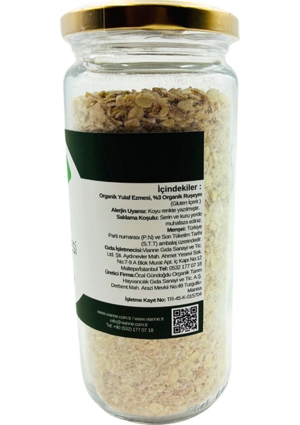 Organik Ruşeymli Yulaf Ezmesi 260 G +6 Ay modelleri