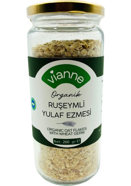 Organik Ruşeymli Yulaf Ezmesi 260 G +6 Ay