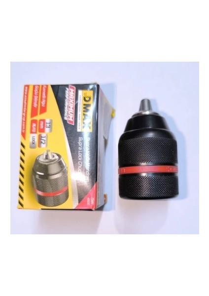 Kilitli Supra Otomatik Mandren 13 mm 1/2 Vidalı
