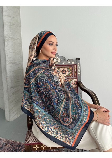 Colorful Paisley Etnik Desenli Soft Pamuk Şal indirimleri