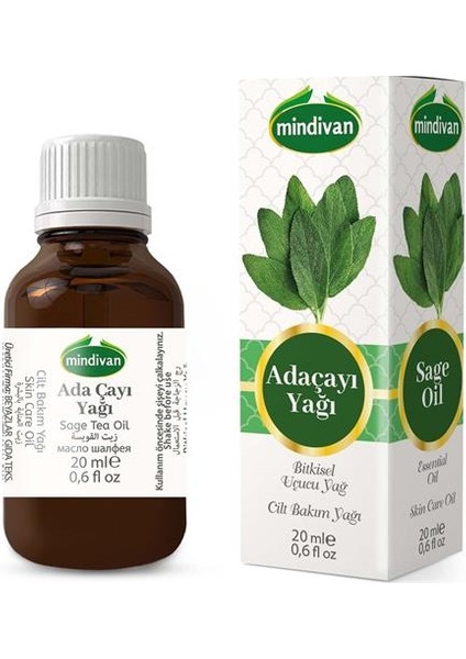 Adaçayı (Acı Elma) Uçucu Yağı 20 cc