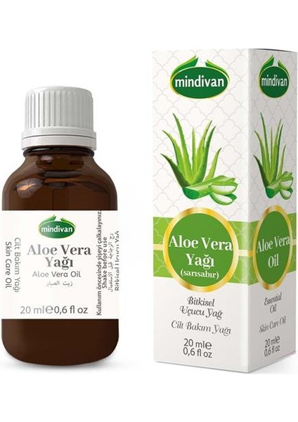 Aloe Vera (Sarısabır) Yağı Sabit 20 cc
