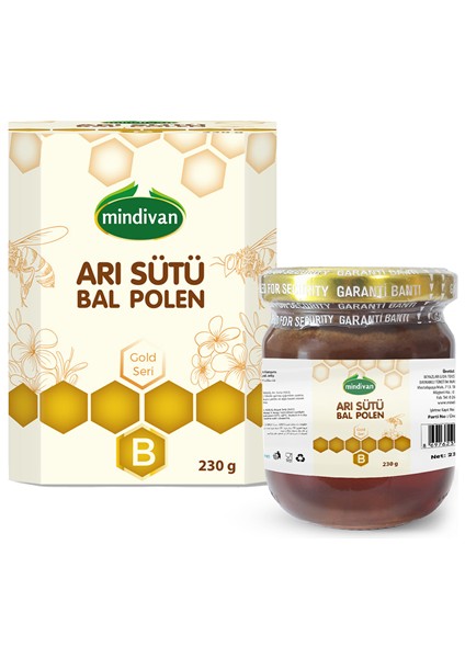 Arı Sütü Bal Polen (Bebe) 230 gr