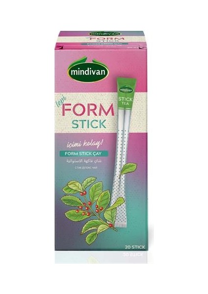 Form Detox 20'li Stick Çay 40 gr (Diet Destek Ürünü)