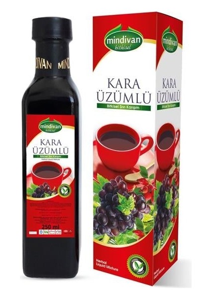 Kara Üzümlü Bitkisel Sıvı Karışım