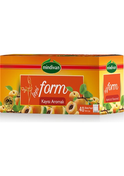 Kayısı Aromalı Form Karışık Bitki Çayı 40 Lı modelleri