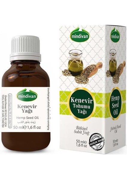 Kenevir Tohumu Yağı 50 ml