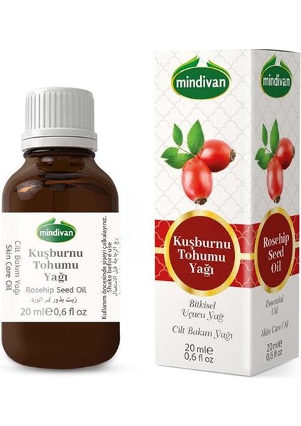 Kuşburnu Çekirdeği Yağı Sabit 20 cc