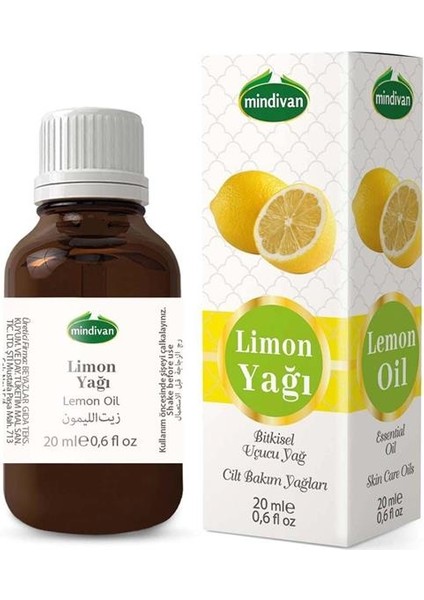 Limon Kabuğu Uçucu Yağı 20 cc