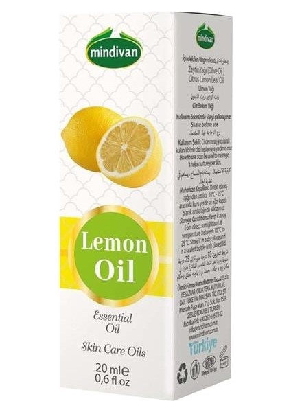 Limon Kabuğu Uçucu Yağı 20 cc fiyatları
