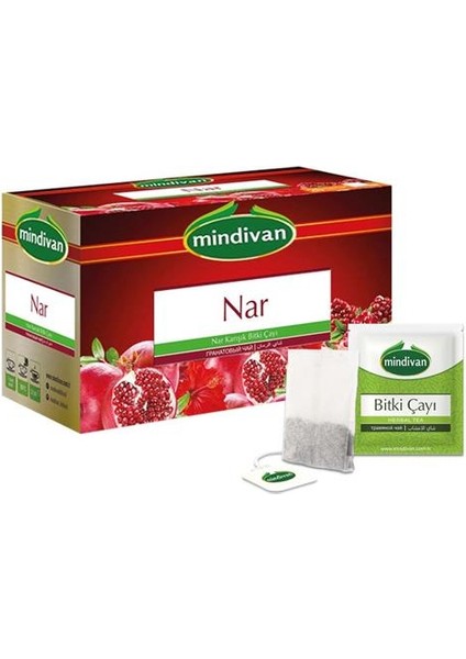 Nar Aromalı Karışık Bitki Çayı 20 li
