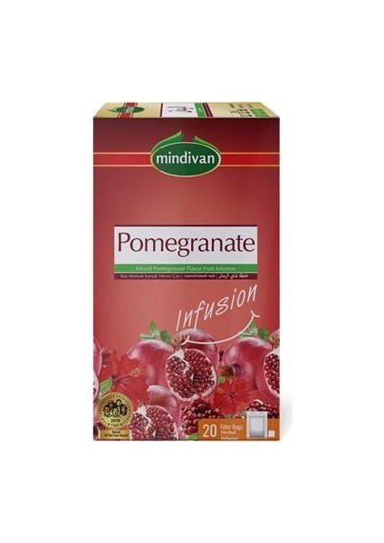 Nar Aromalı Karışık Bitki Çayı 20 li fiyatları