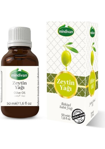 Saf Zeytin Yağı Sabit 50 cc