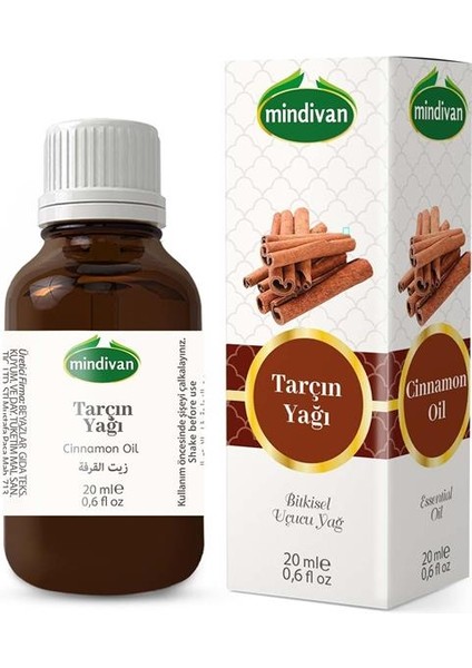 Tarçın Kabuğu Uçucu Yağı 20 cc