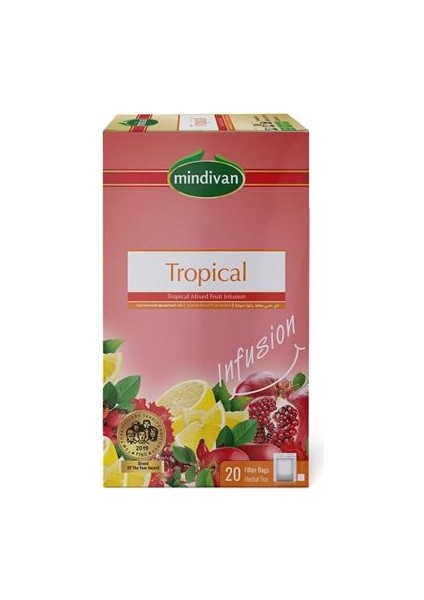 Tropik Aromalı Karışık Bitki Çayı 20 li fiyatları