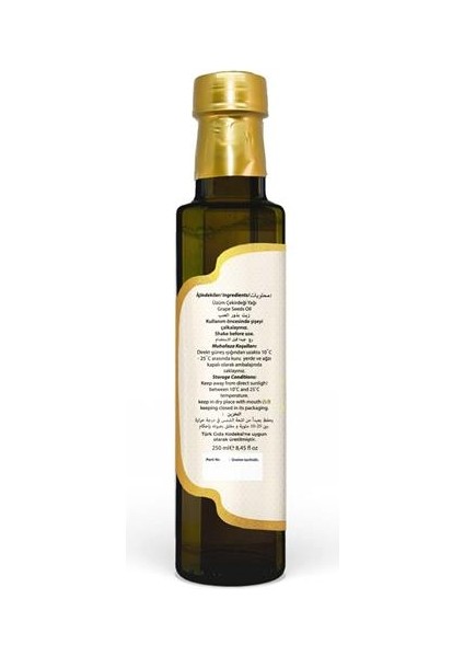 Üzüm Çekirdeği Yağı Sabit 250 ml fiyatları
