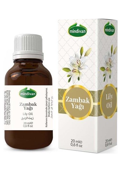 Zambak Uçucu Yağı 20 cc