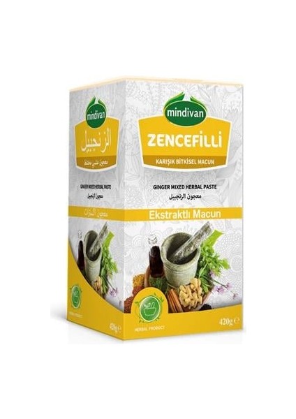 Zencefilli Bitkisel Karışık Pekmezli Macun 350gr modelleri