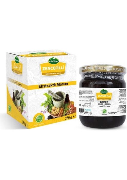 Zencefilli Karışık Bitkisel Macun 350 G