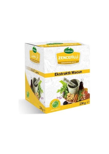 Zencefilli Karışık Bitkisel Macun 350 G fiyatları