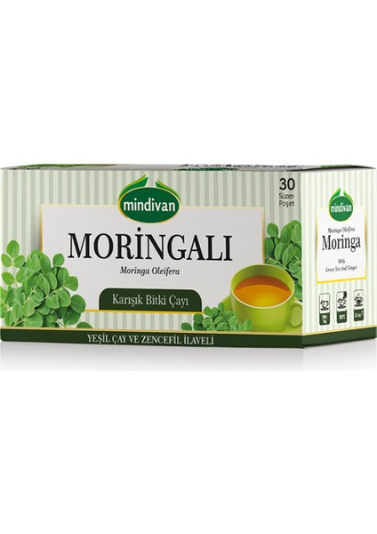 Moringalı Karışık Bitki Çayı 30'lu Süzen Poşet modelleri