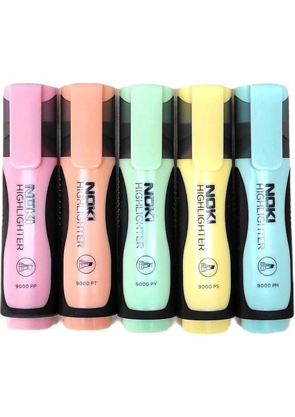 Fosforlu Kalem Pastel 5 Renk Pvc 9000 fiyatları
