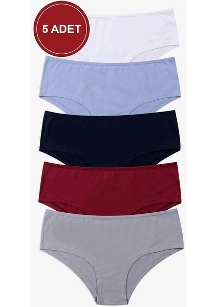 Kadın 5'li Likralı Hipster