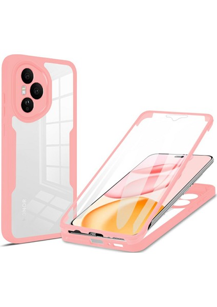 Honor 400 Pro 5g Akrilik + Tpu Şeffaf Telefon Kılıfı ve Pet Ekran Filmi (Yurt Dışından)