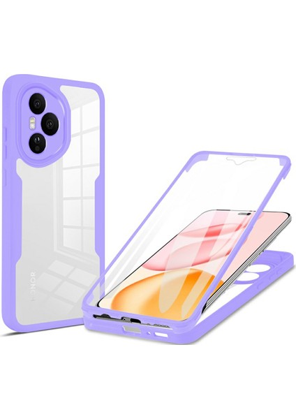 Honor 400 Pro 5g Akrilik + Tpu Şeffaf Telefon Kılıfı ve Pet Ekran Filmi (Yurt Dışından)