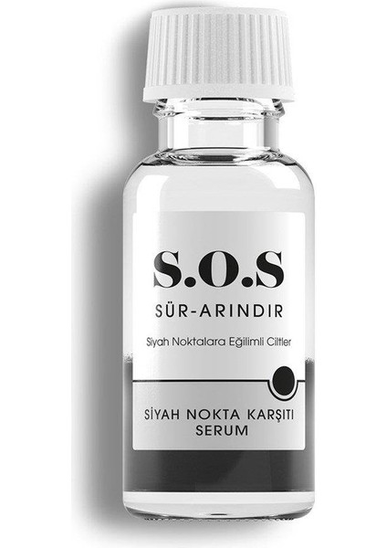 Sos Siyah Nokta Oluşumuna Karşı Cilt Bakım Serumu 20 Ml