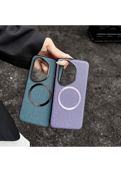 Honor 400 Pro 5g Düşmeye Dayanıklı Tpu + Kumaş Arka Telefon Kılıfı Magsafe ile Uyumlu (Yurt Dışından) fırsatları