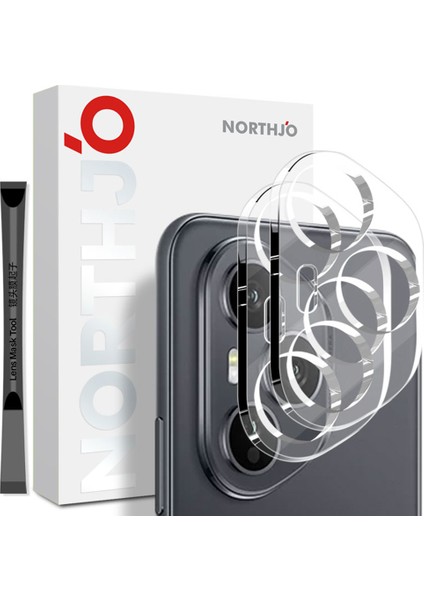 Honor 400 Pro 5g Kamera Lens Koruyucu Temperli Cam Şeffaf Lens Filmi 3D Tam Kapsama Için 2 Adet (Yurt Dışından)