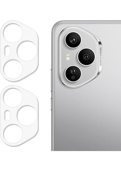 Honor 400 Pro 5g Kamera Lens Koruyucu 3D Arc Edge Çizilmez Temperli Cam Lens Filmi Için 2 Adet (Yurt Dışından)