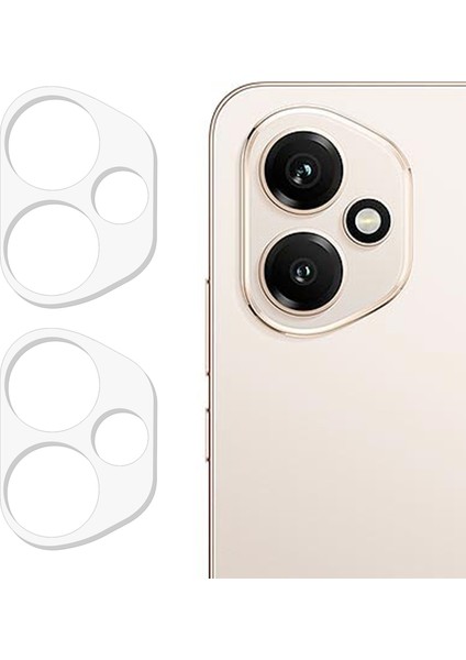 Honor 400 5g Kamera Lens Koruyucu 3D Arc Kenar Çizilmez Temperli Cam Lens Filmi Için 2 Adet (Yurt Dışından)