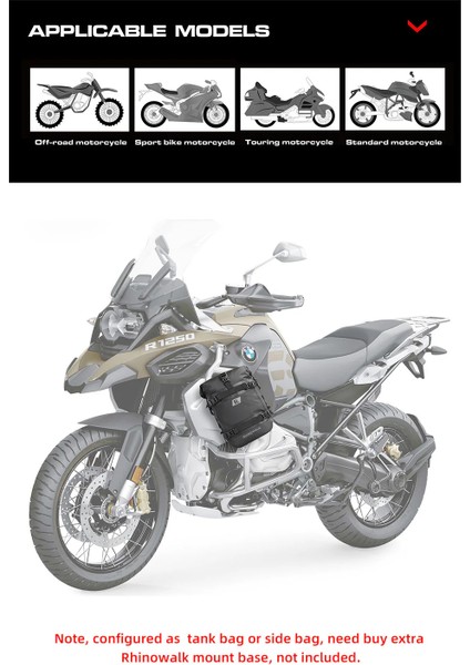 6l Su Geçirmez Crash Bar(Koruma Demiri) Çantası – Motosiklet & Atv Yan Çanta indirimleri