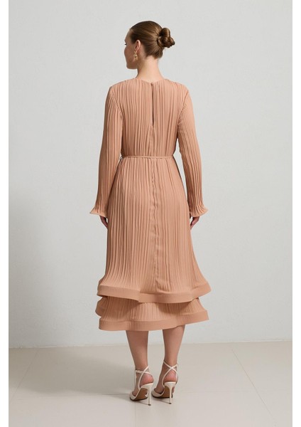 Somon Piliseli Rahat Kesim Elbise indirimleri