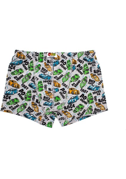 Erkek Çocuk Boxer 3'lü Baskılı (%96 Pamuk - %4 Elastan) modelleri