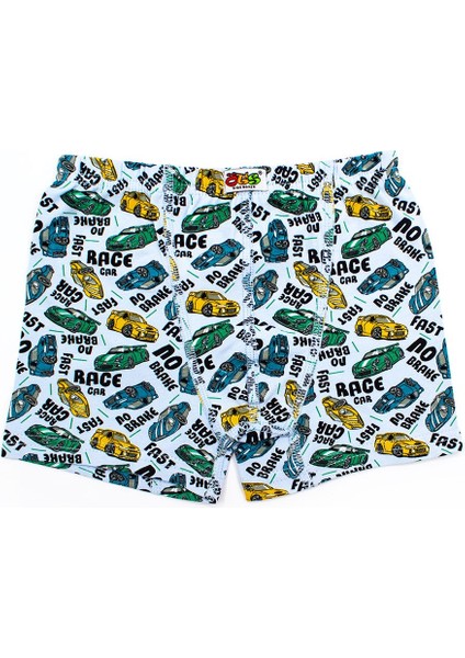 Erkek Çocuk Boxer 3'lü Baskılı (%96 Pamuk - %4 Elastan) fırsatları