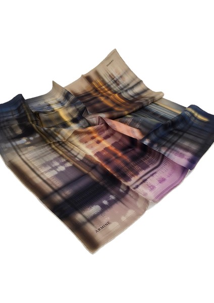 Yeni Sezon Nostalji Serisi Ipek Sura Eşarp 8323DS-36