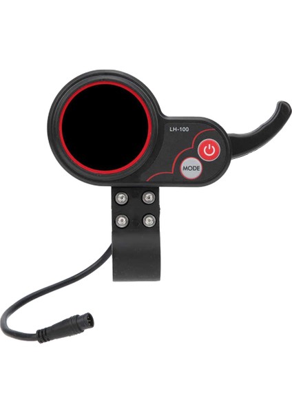 LH100 Dashboard 60V Elektrikli Scooter LCD Ekran Gaz Ölçer 6pın Elektrikli Scooter/ebike LCD Ekran Hız Göstergesi (Yurt Dışından) modelleri