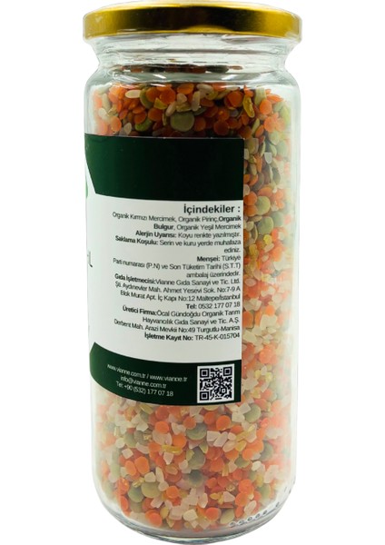 Organik Çorbalık Tahıl Karışımı 380 G +6 Ay modelleri