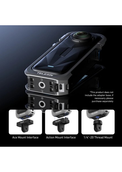 INSTA360 X5 Uyumlu Utility Metal Çerçeve | Utility Frame Metal Cage For INSTA360 X5 indirimleri