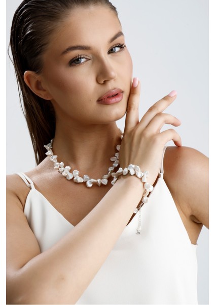 Taş Barok Doğal Inci Bileklik fiyatları