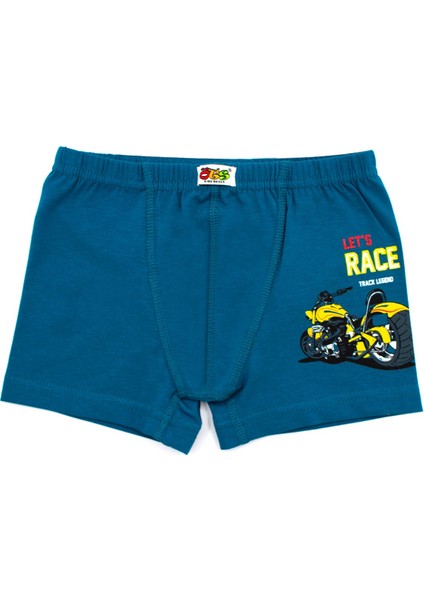 Erkek Çocuk Boxer 3'lü Baskılı (%96 Pamuk - %4 Elastan) fırsatları