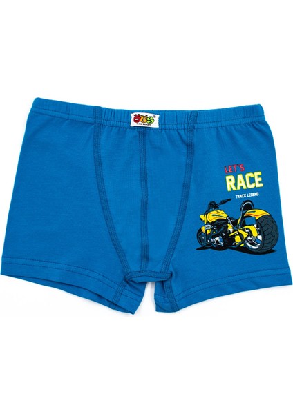 Erkek Çocuk Boxer 3'lü Baskılı (%96 Pamuk - %4 Elastan) indirimleri