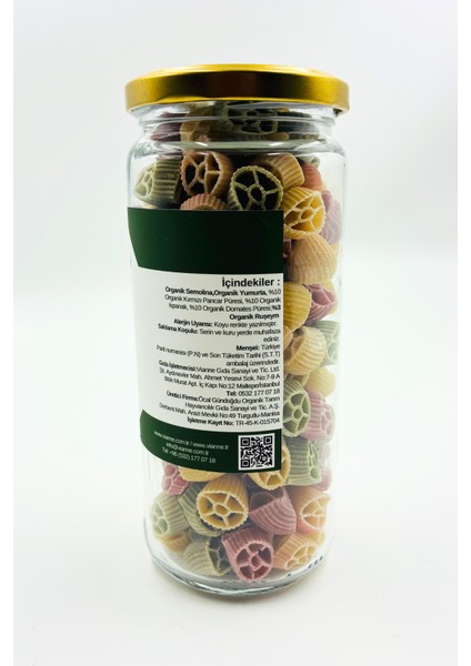 Organik Bebek Sebzeli Makarna 250 G +6 Ay fiyatları