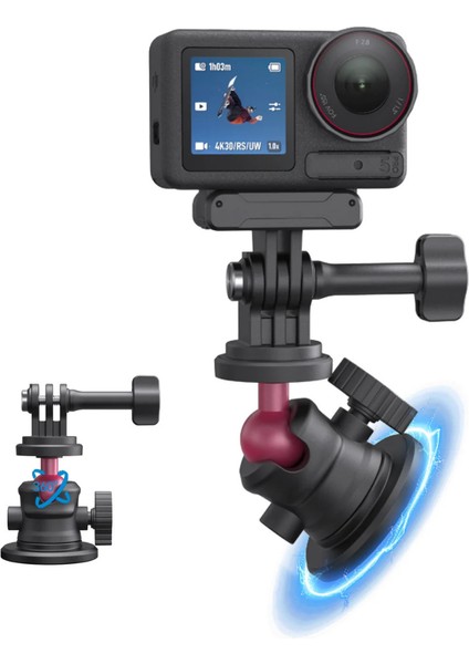 Aksiyon Kamera Manyetik Montaj | Aksiyon Kamera Mıknatıslı Montaj Kiti