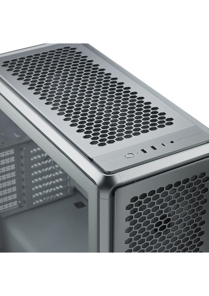 Masterframe 600TG MF600-SGNN-S00 3X140MM(ÖN)-1X120MM(ARKA) Argb Fan Modüler Atx Alüminyum Gümüş Gri Mid Tower Gaming (Oyuncu) Kasası indirimleri